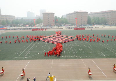 我院2013年春季運動會隆重開幕