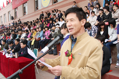 中國地質大學長城學院2012年春季運動會隆重開幕