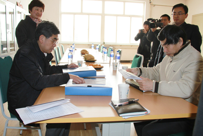 中國地質大學北京專家組來院進行學士學位授予單位和授權專業評審