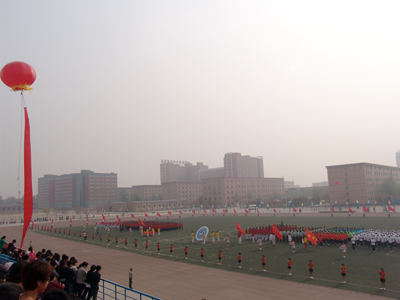 我院2011年春季運動會隆重開幕