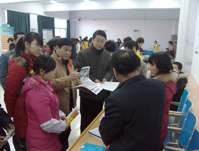 學院召開2011屆畢業生校園雙選會