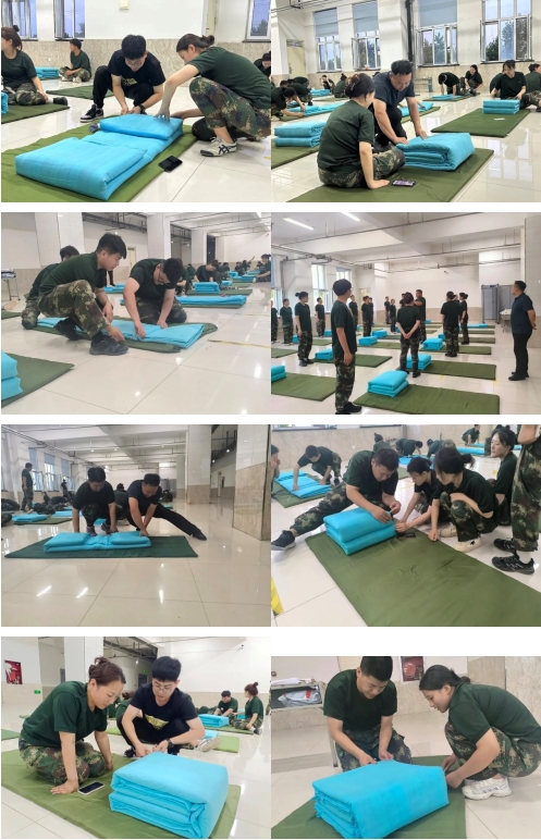 勇毅堅韌鋼如鐵，磨礪青春熱血燃——新入職輔導員培訓第二天