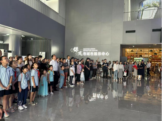 社會實踐（二十一）|感受城市發(fā)展，體會變遷之美——保定理工學院“暑期三下鄉(xiāng)”赴保定市城市展示中心參觀學習