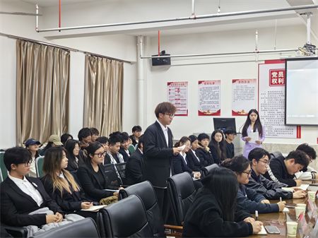 保定理工學院藝術學院團總支學生會 第十一周團學例會圓滿結束