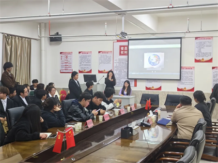 保定理工學院藝術學院團總支學生會 第十一周團學例會圓滿結束