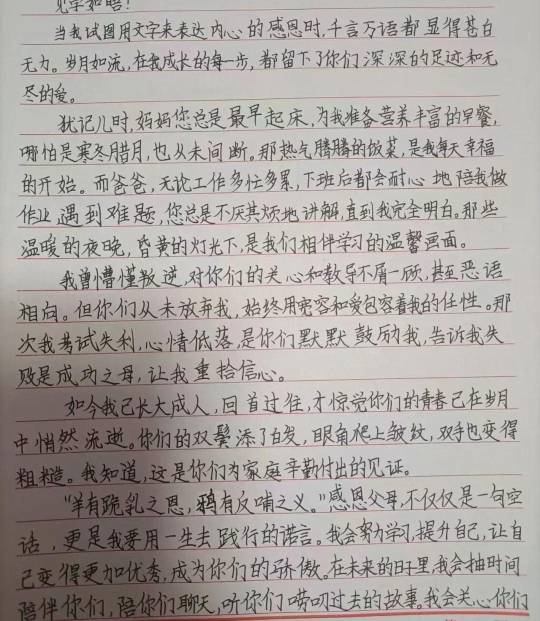 寸草春暉，情暖桑榆（二）