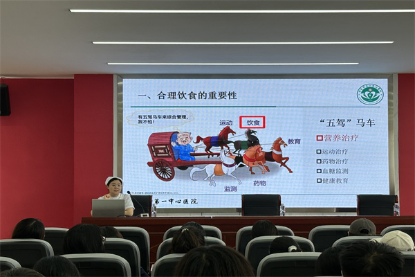 【知識傳遞，攜手共進】知識賦能健康，校村共筑未來——我院赴東小莊參加第一中心醫院健康知識講座