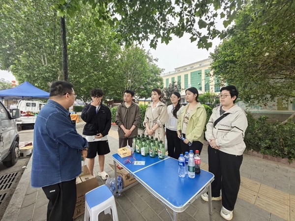 慰問活動|保定理工學院|管理科學與工程學院赴實習基地開展實習生慰問活動