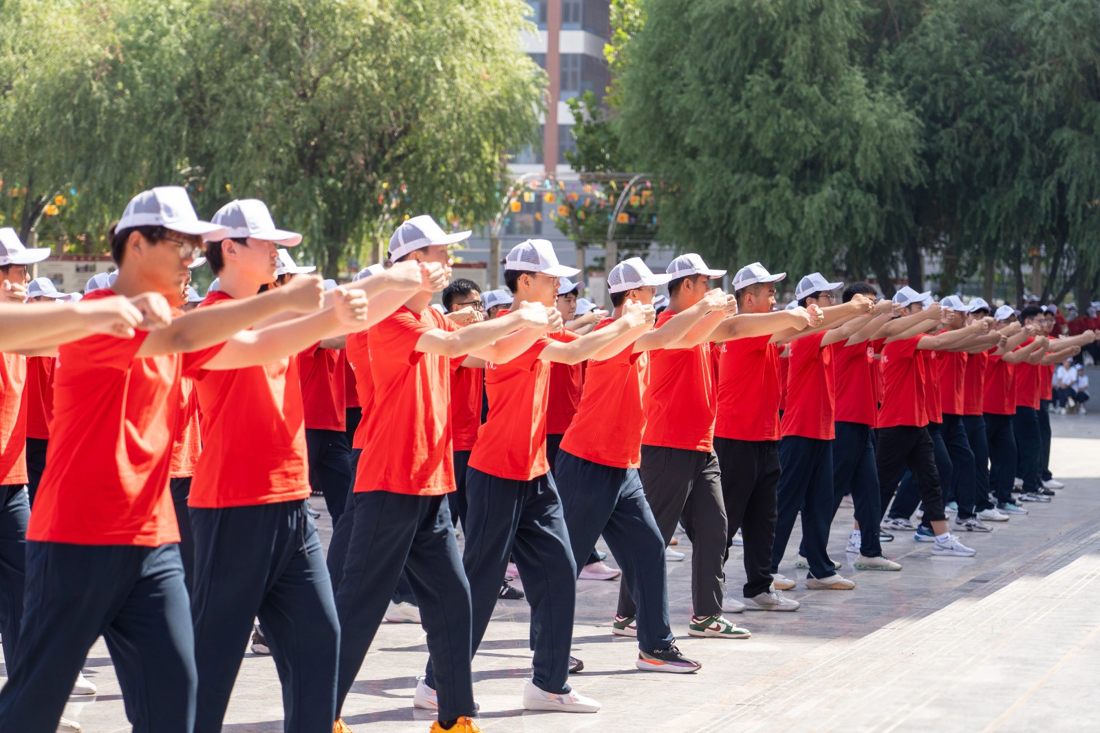 青春淬鋒芒 拳拳展擔當 ——我院2025級新生軍訓軍體拳訓練風采