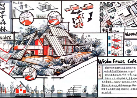 筑夢青春：我的第一份建筑答卷 ——作品展第五彈：《建筑設計基礎》結課作品展