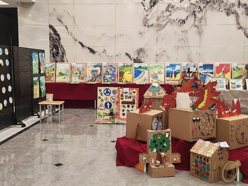 教育學院書畫作品展啟幕：筆墨繪初心 丹青育未來