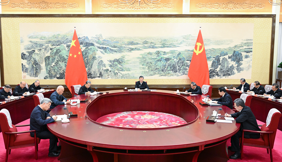 中共中央政治局召開(kāi)民主生活會(huì) 中共中央總書(shū)記習(xí)近平主持會(huì)議并發(fā)表重要講話