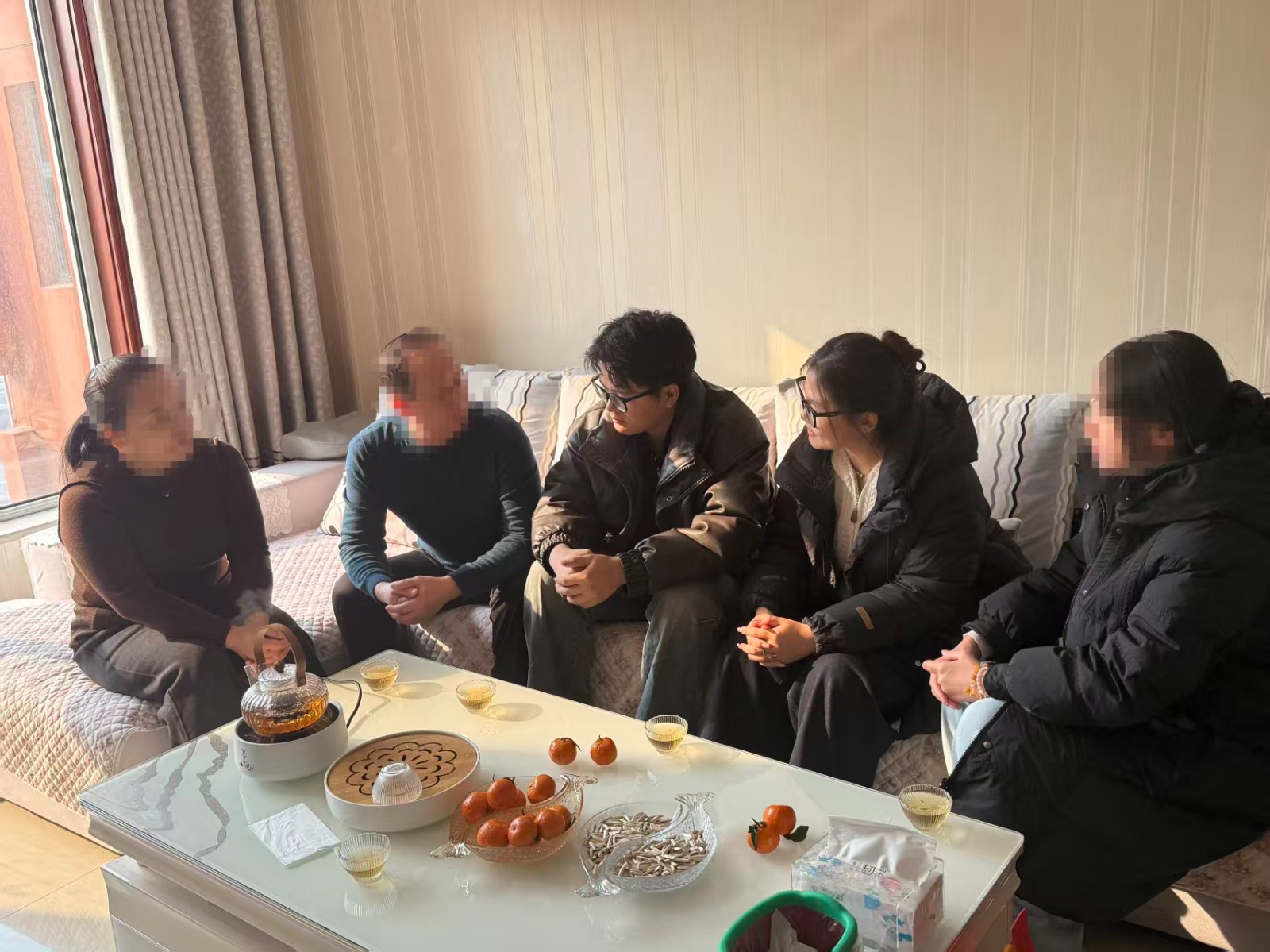 【家訪送暖，共育筑夢】冬日暖陽傳關愛，家校同心護成長——保定理工學院康復醫學院開展寒假家訪活動（中）