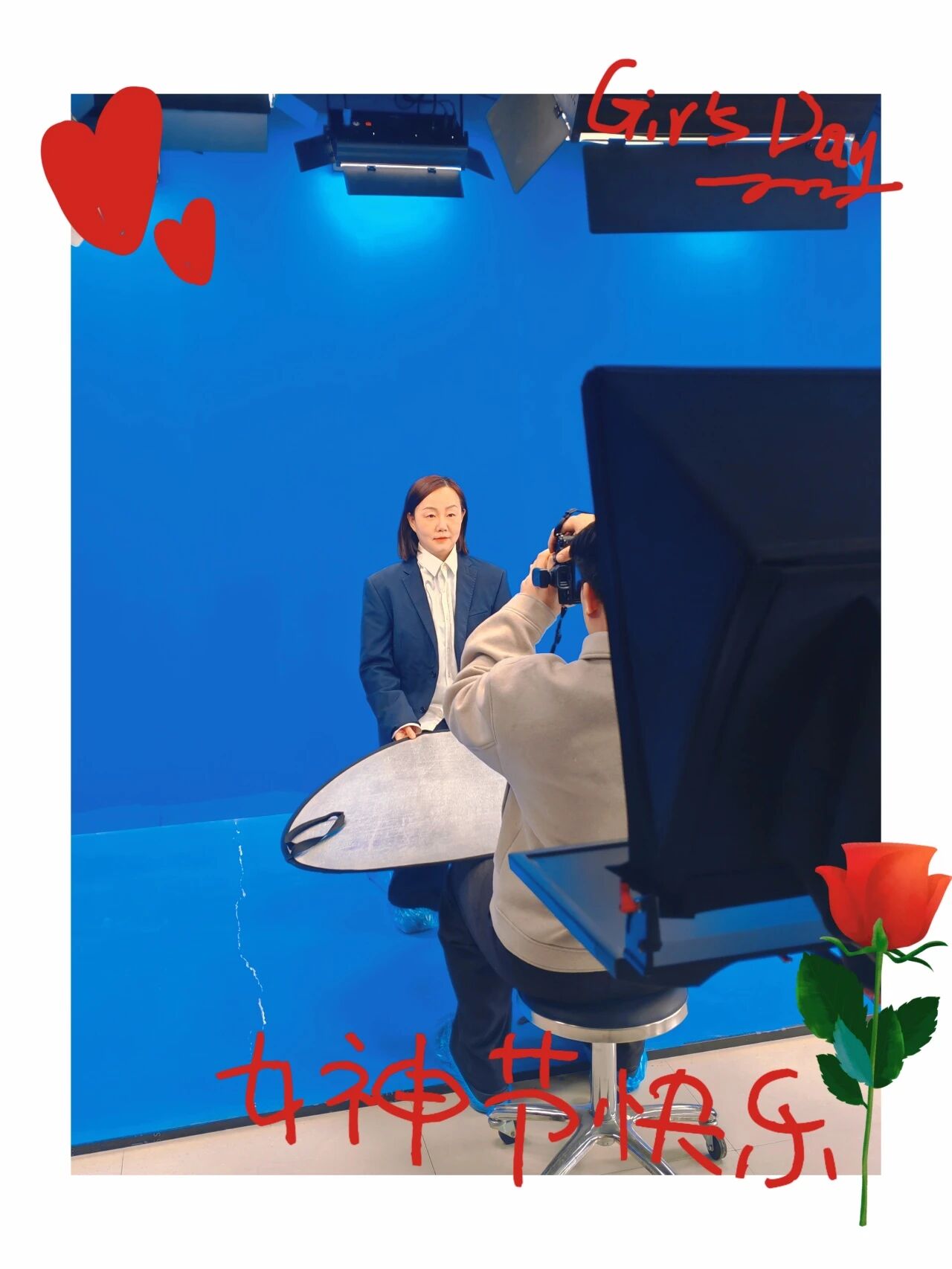 光影留芳華，鏡頭映初心 ——教育學院舉辦“三八”女神節證件照拍攝活動