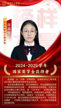 榜樣引領(lǐng)┃國家獎(jiǎng)學(xué)金獲得者風(fēng)采展示   （第四期）