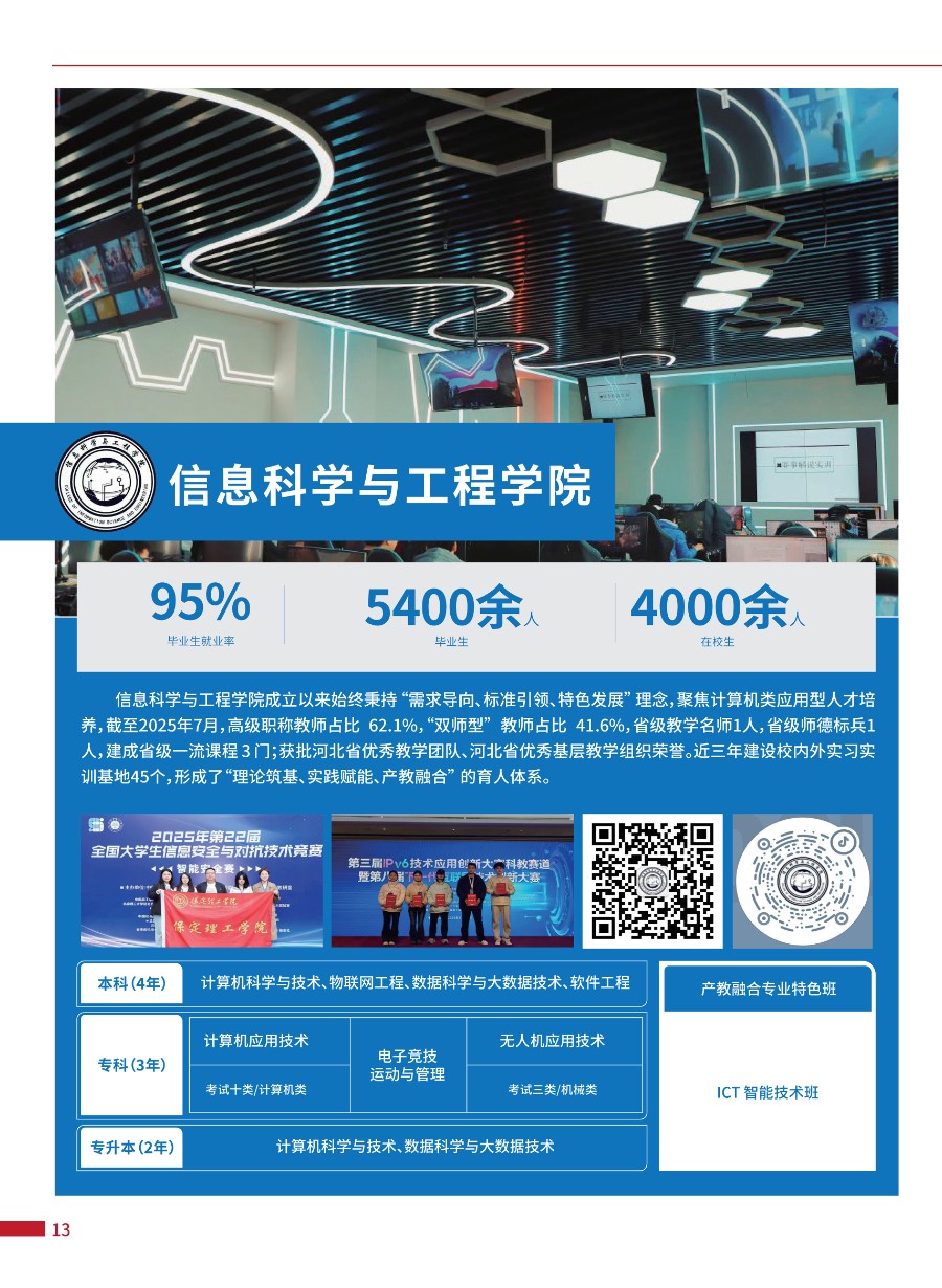 保定理工學院2026年招生簡章