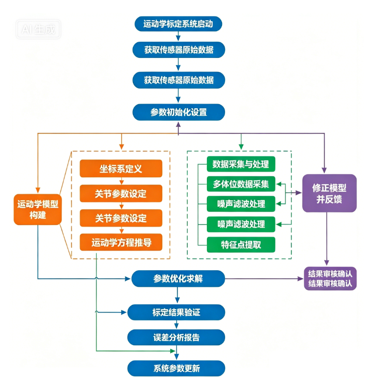 工業機器人運動學標定與軌跡規劃虛擬仿真實驗原理