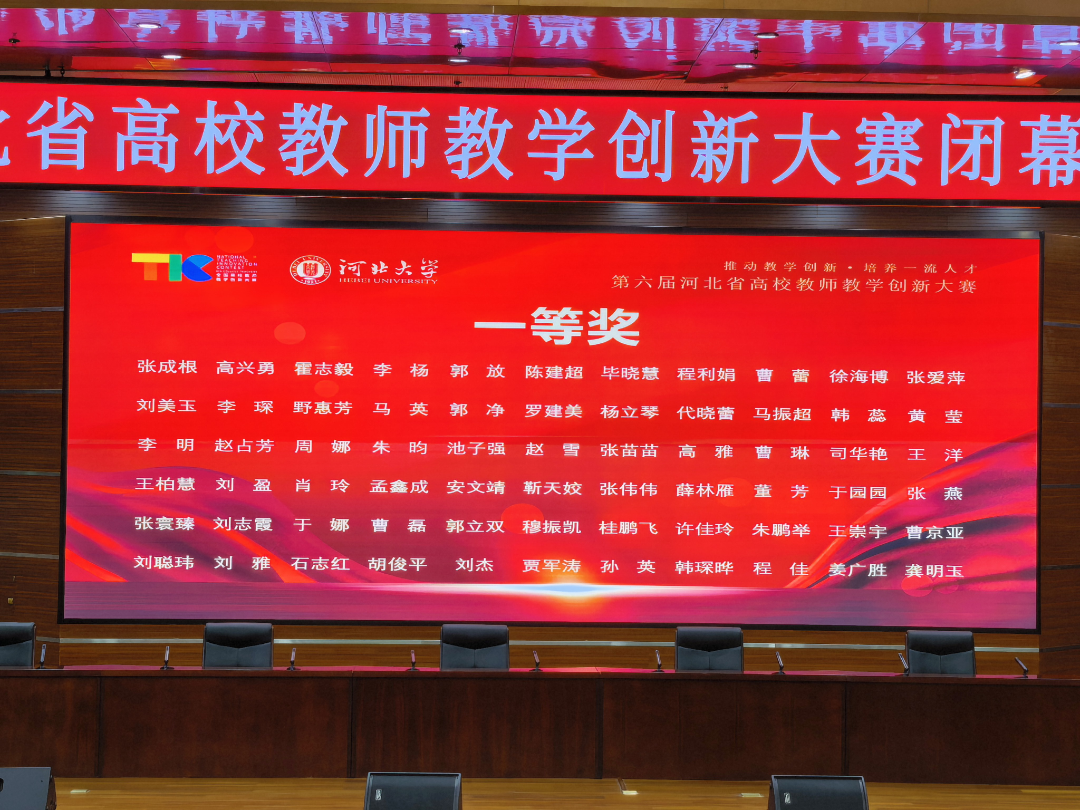 我院馬英老師榮獲第六屆河北省高校教師教學(xué)創(chuàng)新大賽一等獎！