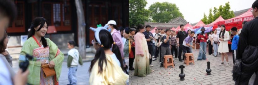 館校攜手承文脈 藝心傳承展非遺——保定理工學院五一文創市集助力保定文旅煥新彩