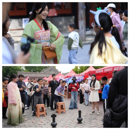 館校攜手承文脈 藝心傳承展非遺 ——保定理工學院五一文創市集助力保定文旅煥新彩