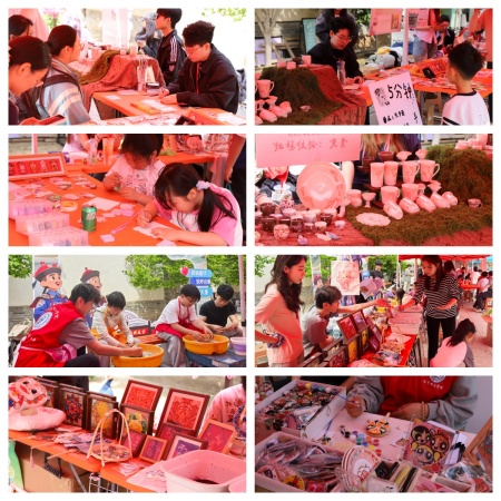館校攜手承文脈 藝心傳承展非遺 ——保定理工學院五一文創市集助力保定文旅煥新彩