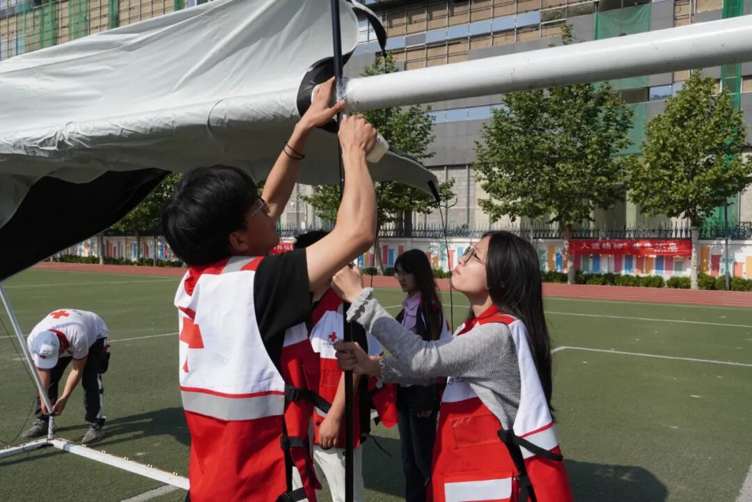 保定理工學院助力保定市紅十字會2026地震災害應急救援綜合演練