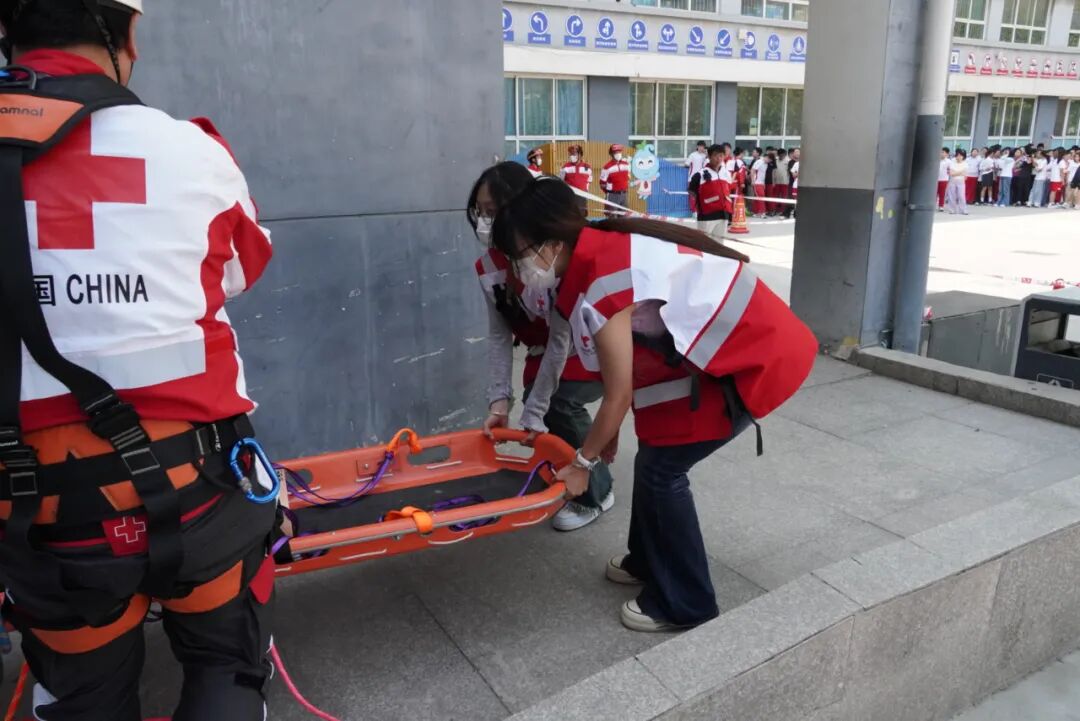 保定理工學院助力保定市紅十字會2026地震災害應急救援綜合演練