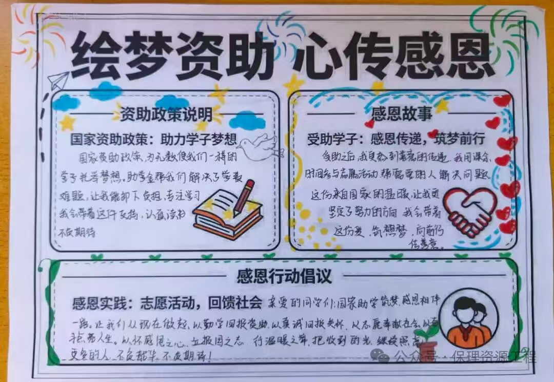 資助育人｜以感恩為帆，筑成長之路——“助學金+感恩”系列活動總結