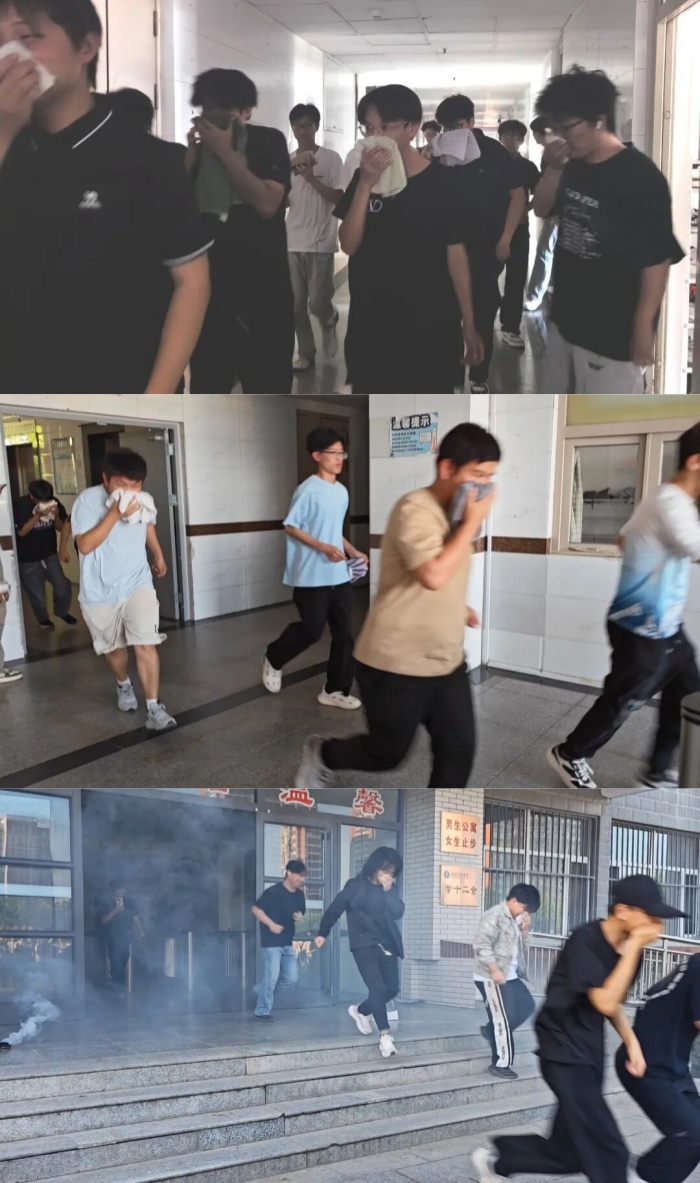 以練筑防，平安相伴——信息科學與工程學院開展消防應急演練活動